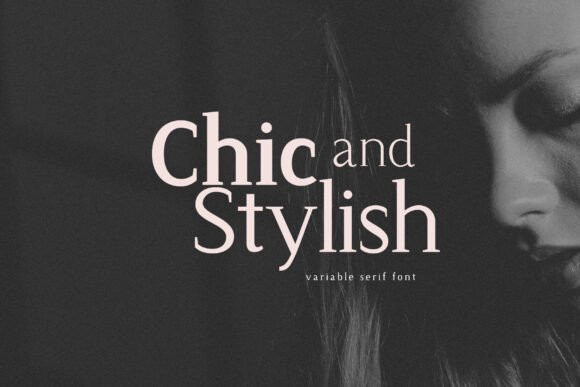 Preview of Chic and Stylish Font