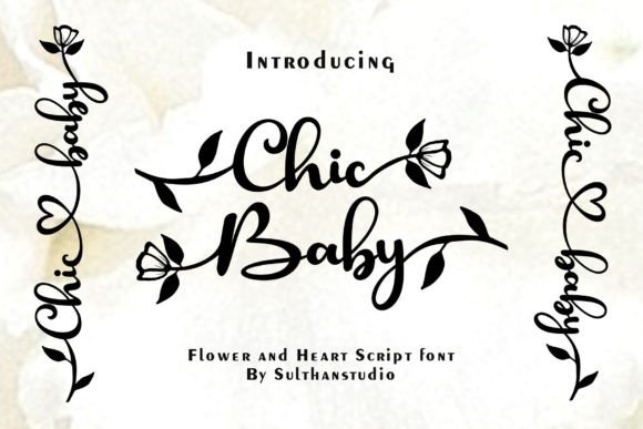 Preview of Chic Baby Font