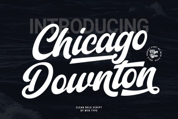 Preview of Chicago Downton Font