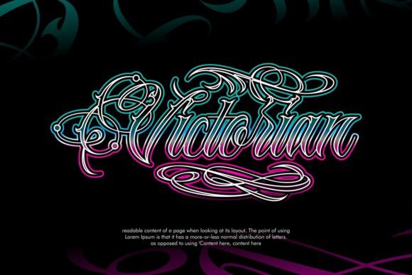 Thumbnail 2 of Chicago Font