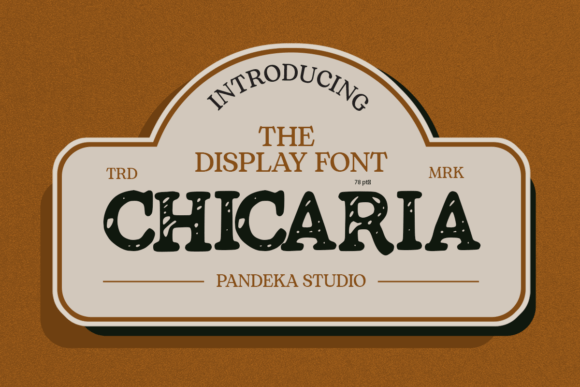 Preview of Chicaria Font
