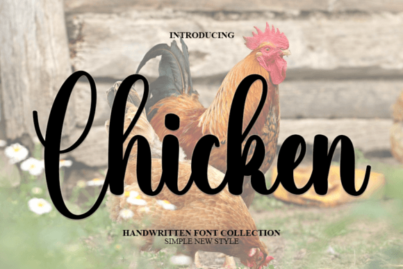 Preview of Chicken Font
