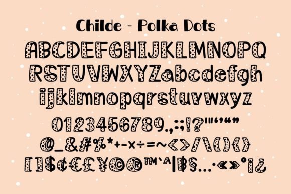 Thumbnail 4 of Childe Font