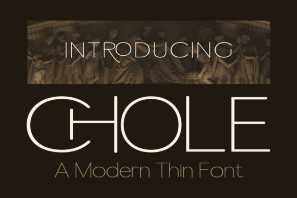 Main preview of Chole Font