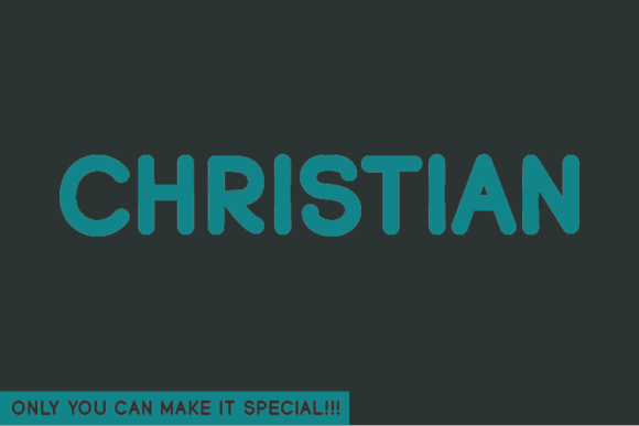 Preview of Christian Font