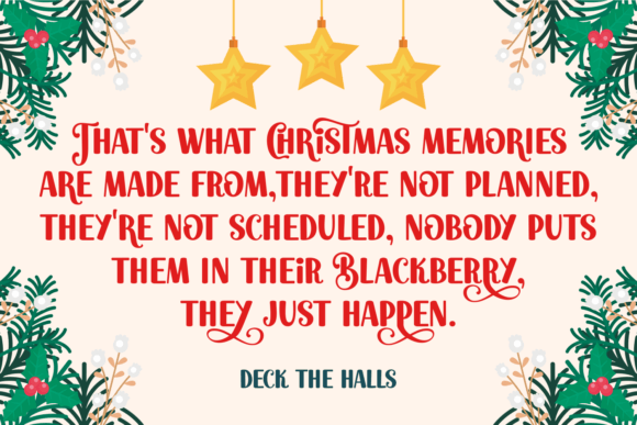 Thumbnail 2 of Christmas Beautiful Font