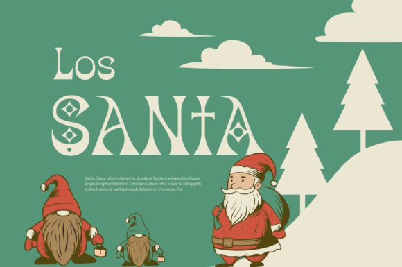 Thumbnail 2 of Christmas Blink Font
