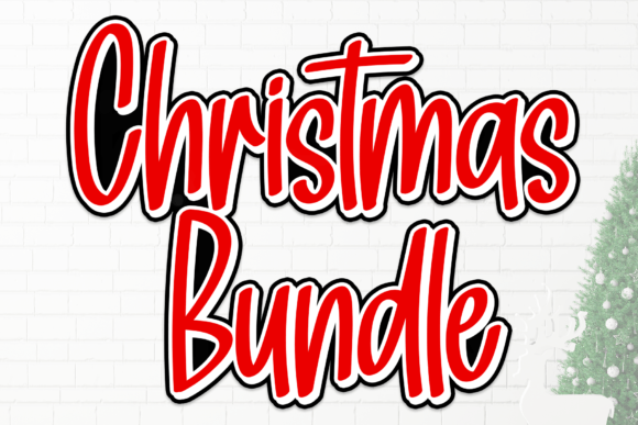 Preview of Christmas Bundle Font