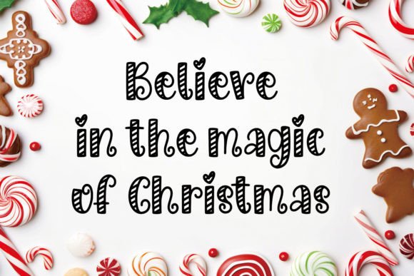 Thumbnail 3 of Christmas Candy Font