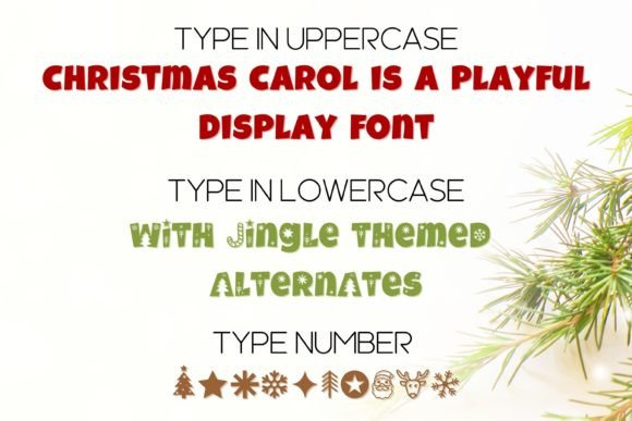 Thumbnail 2 of Christmas Carol Font