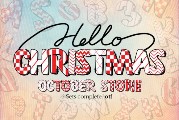 Preview of Christmas Font