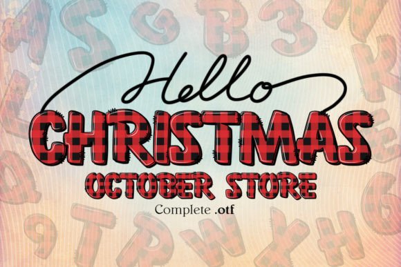 Main preview of Christmas Font