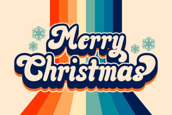 Thumbnail 2 of Christmas Groovy Font