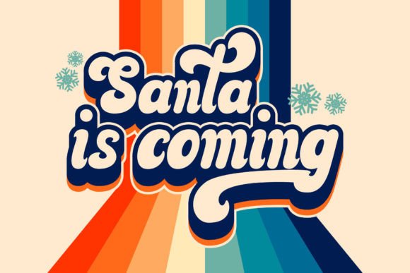 Thumbnail 3 of Christmas Groovy Font