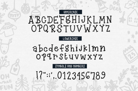 Thumbnail 2 of Christmas Joy Font
