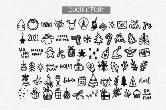 Thumbnail 3 of Christmas Joy Font
