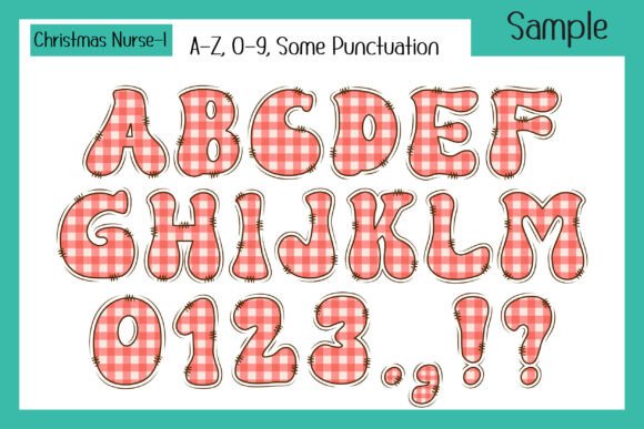 Thumbnail 3 of Christmas Nurse Font