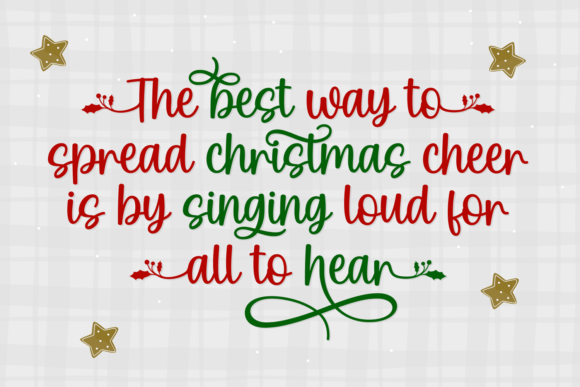 Thumbnail 4 of Christmas Scents Font