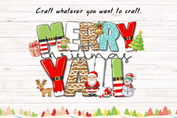 Thumbnail 4 of Christmas Set Font