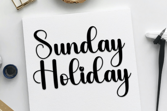 Thumbnail 2 of Christmas Signature Font