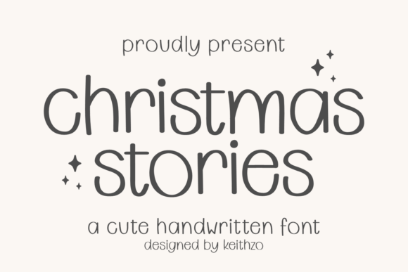 Preview of Christmas Stories Font
