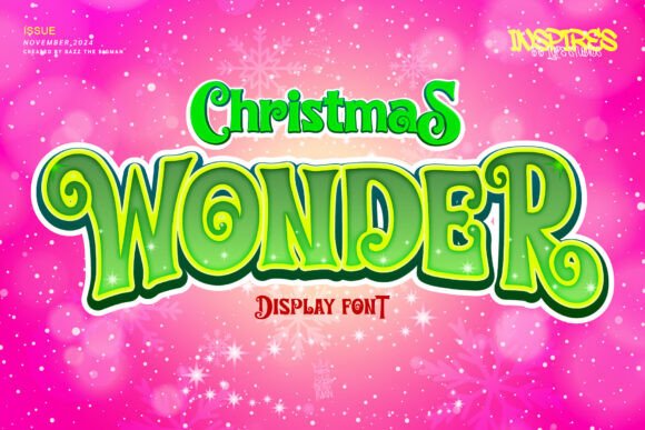 Preview of Christmas Wonder Font