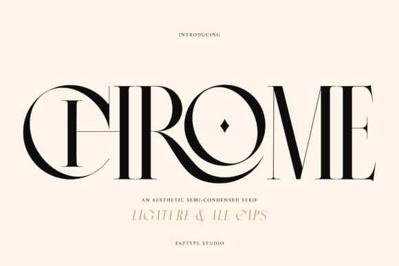 Preview of Chrome Font