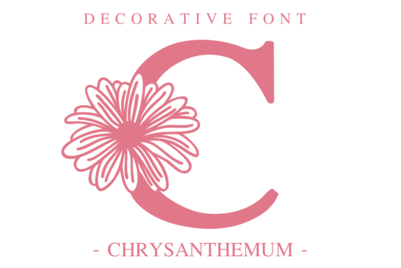 Preview of Chrysanthemum Font