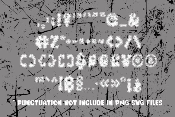 Thumbnail 3 of Chunky Grunge Font
