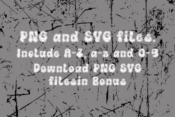 Thumbnail 4 of Chunky Grunge Font