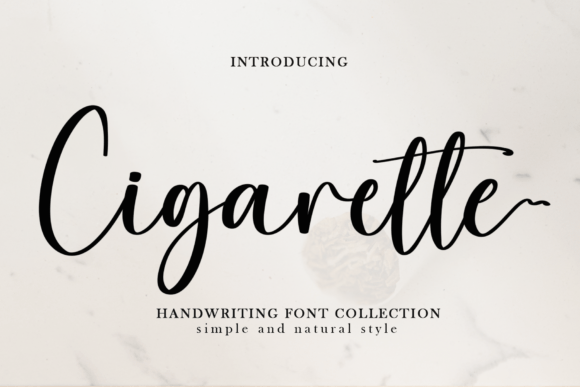 Preview of Cigarette Font