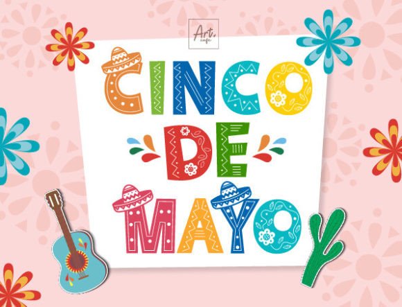 Preview of Cinco De Mayo Font