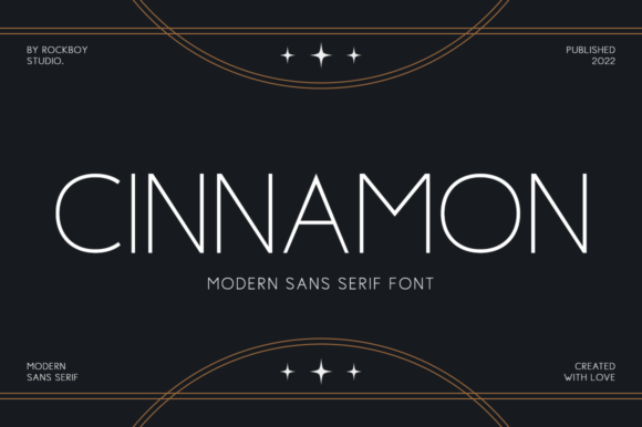Preview of Cinnamon Font