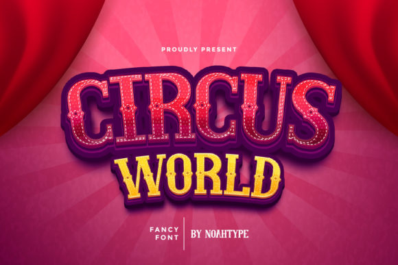 Preview of Circus World Font