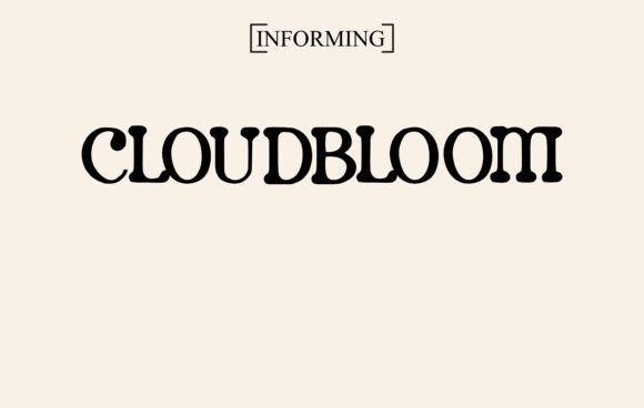 Preview of Cloudbloom Font