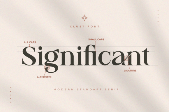 Thumbnail 2 of Clust Font