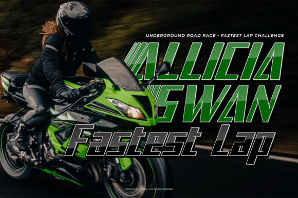 Thumbnail 4 of Code Rider Font