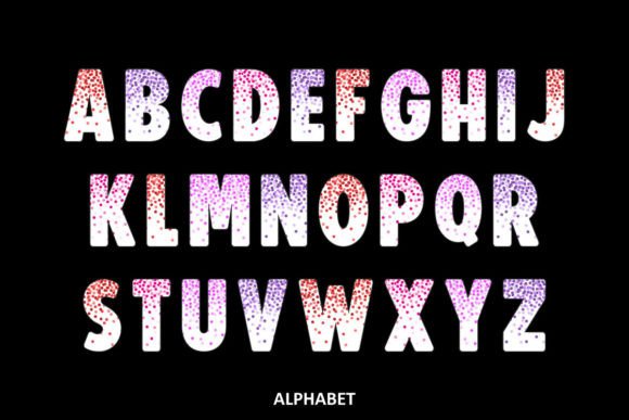 Thumbnail 3 of Confetti Color Font