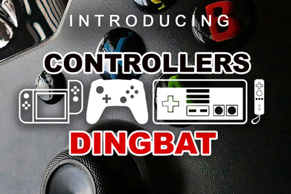 Preview of Controllers Font