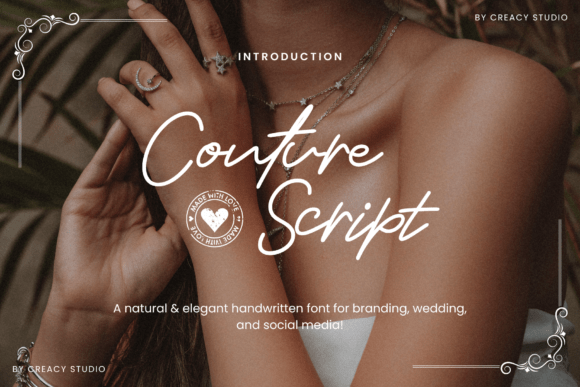 Preview of Couture Script Font