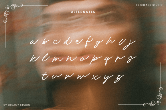 Thumbnail 4 of Couture Script Font