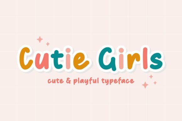 Preview of Cutie Girls Font