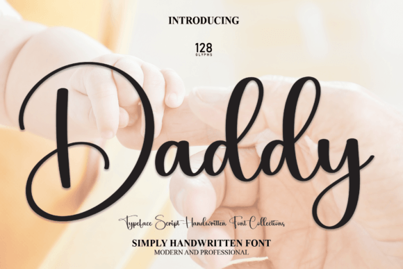 Preview of Daddy Font