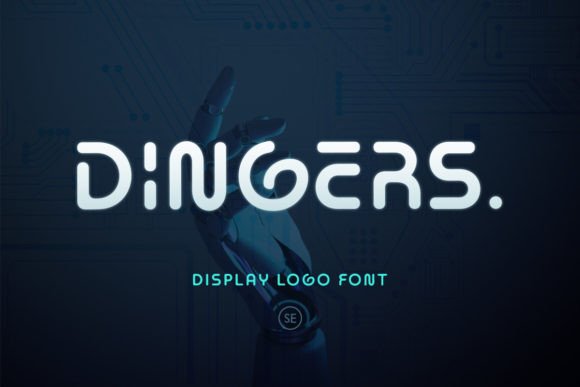 Preview of Dingers Font