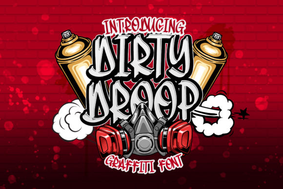 Preview of Dirty Droop Font