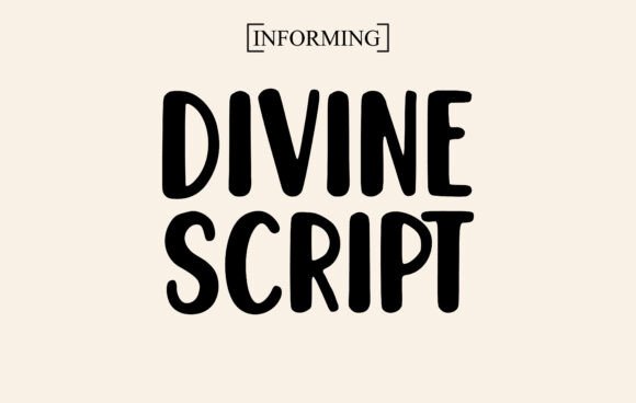 Preview of Divine Script Font