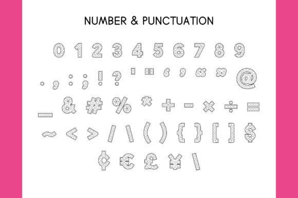 Thumbnail 4 of Do-a-dot Alphabet Font