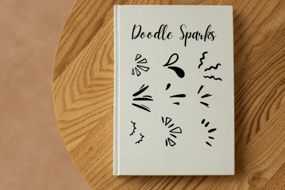 Thumbnail 2 of Doodle Sparks Font