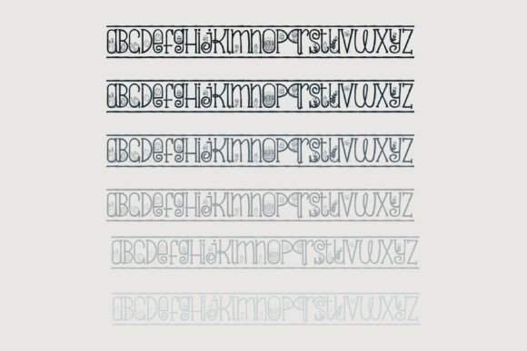 Thumbnail 4 of Easter Border Font