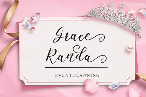 Thumbnail 2 of Emelyne Script Font Font